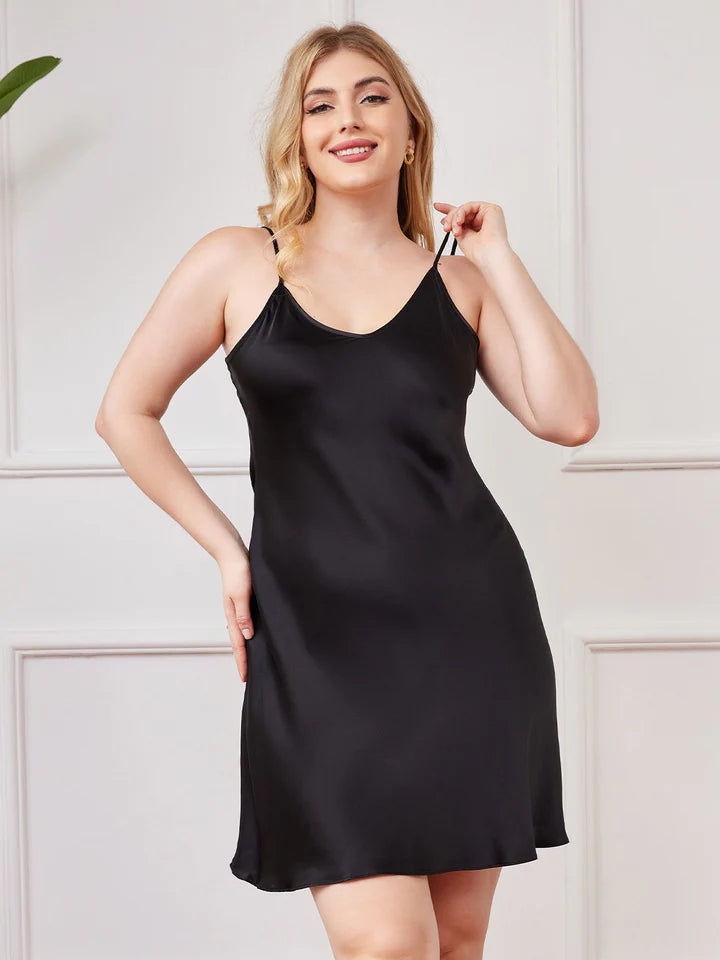 Aurora ( Robe de nuit en satin de soie