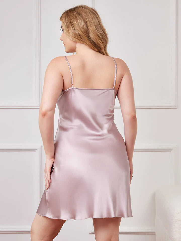Aurora ( Robe de nuit en satin de soie
